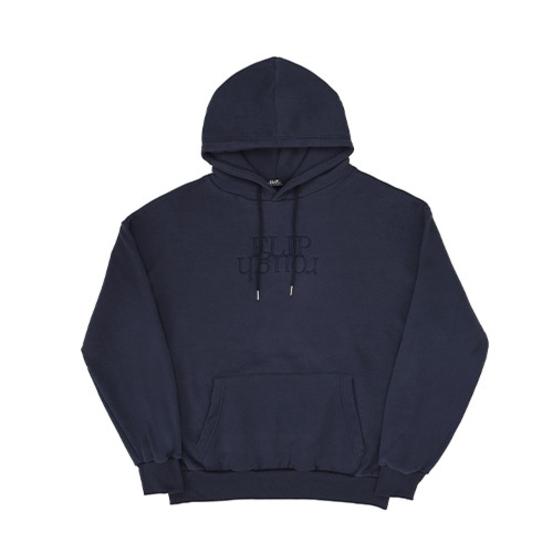 FLIPROUGH Big logo hoodie - Navy
