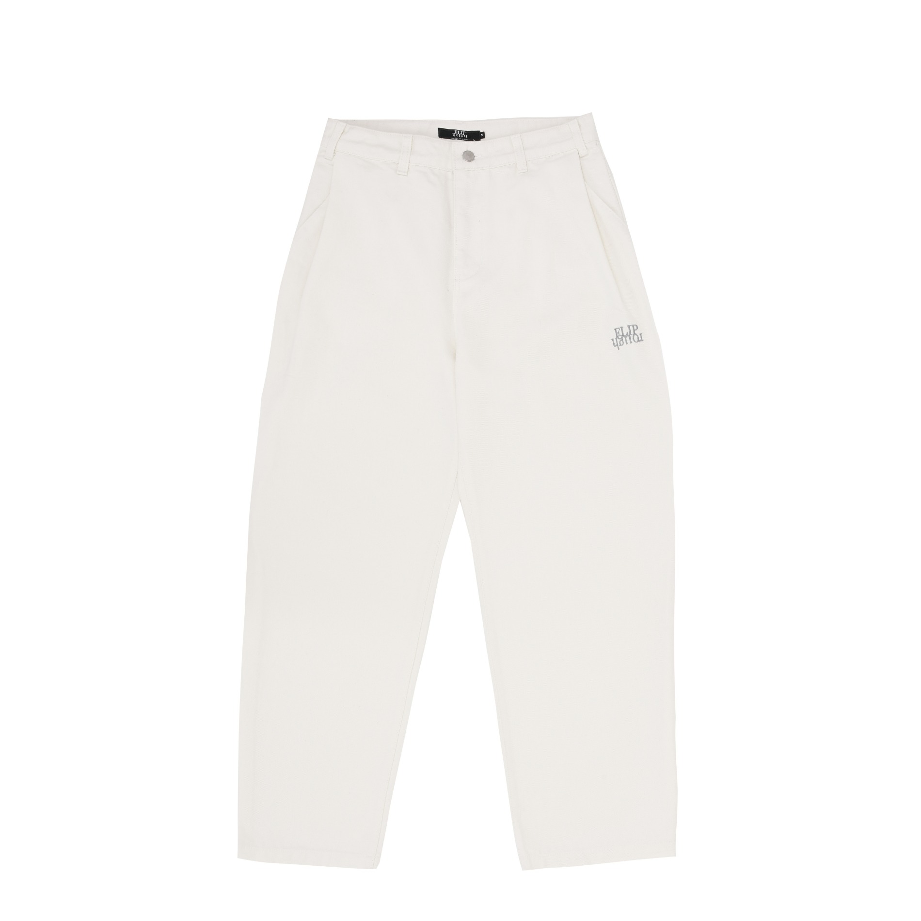 FLIPROUGH Denim Pants - White
