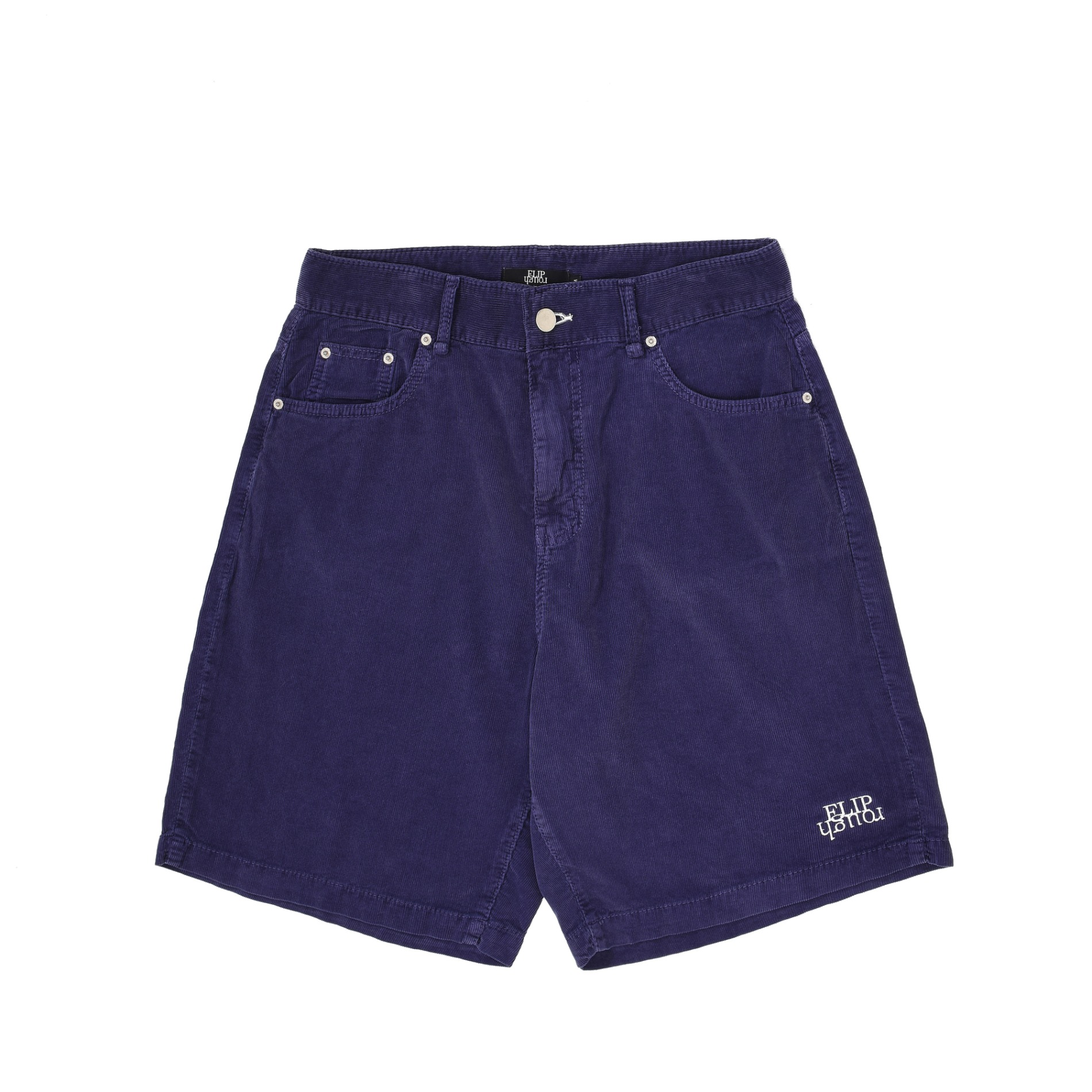 Corduroy Half Pants - Purple